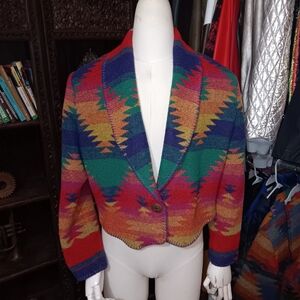 Rhonda Starks wool blend 90s jacket